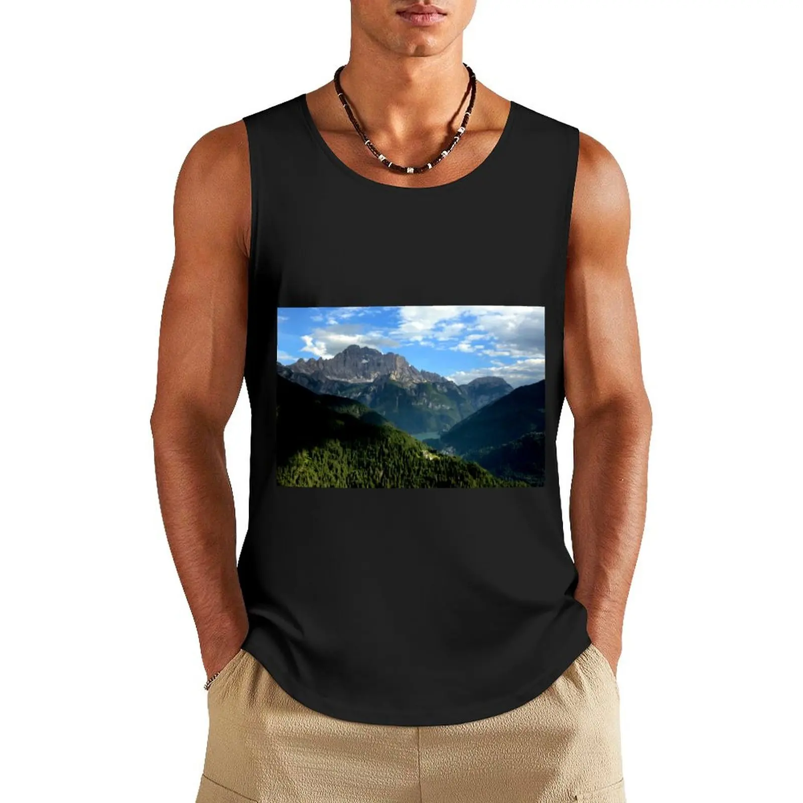 The Civetta from Belvedere Tank Top sleeveless shirt man gym Men's sleeveless t-shirt Men's clothes Men's vest