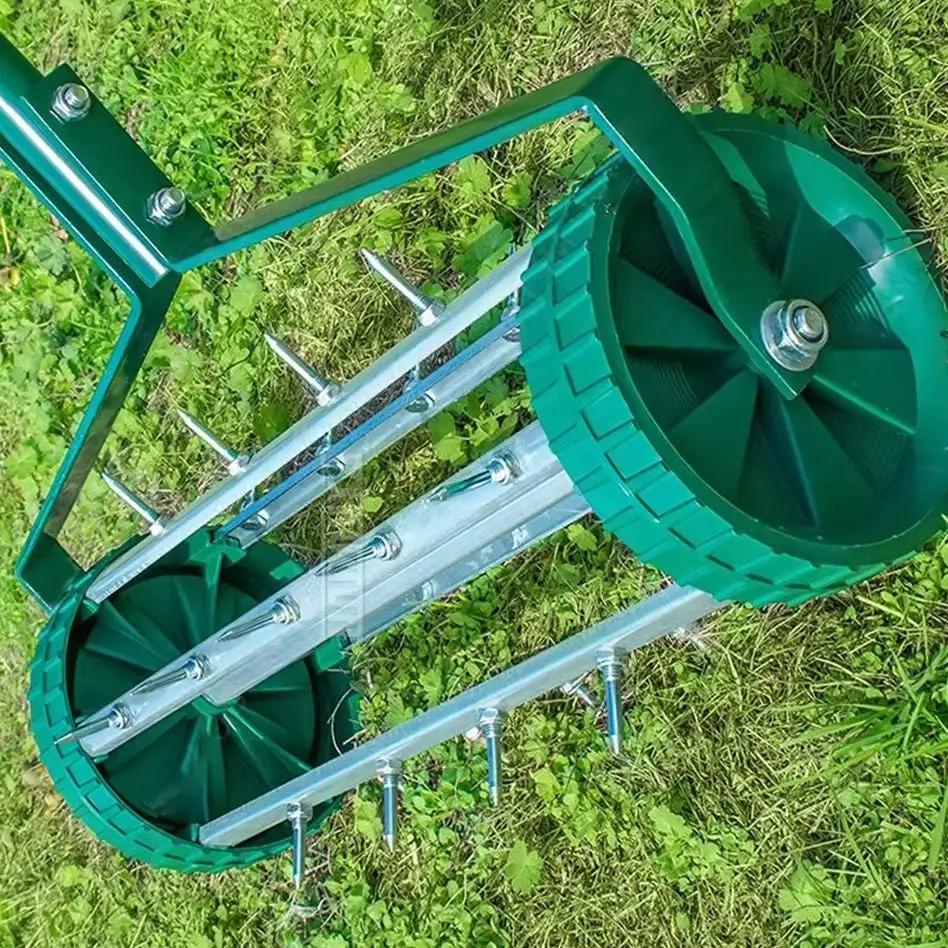 

Скарификатор, машина для распутывания травы, инструмент для разбрасывания газона, сада, инструменты для разрыхления земли, машина для осадки поля гольфа