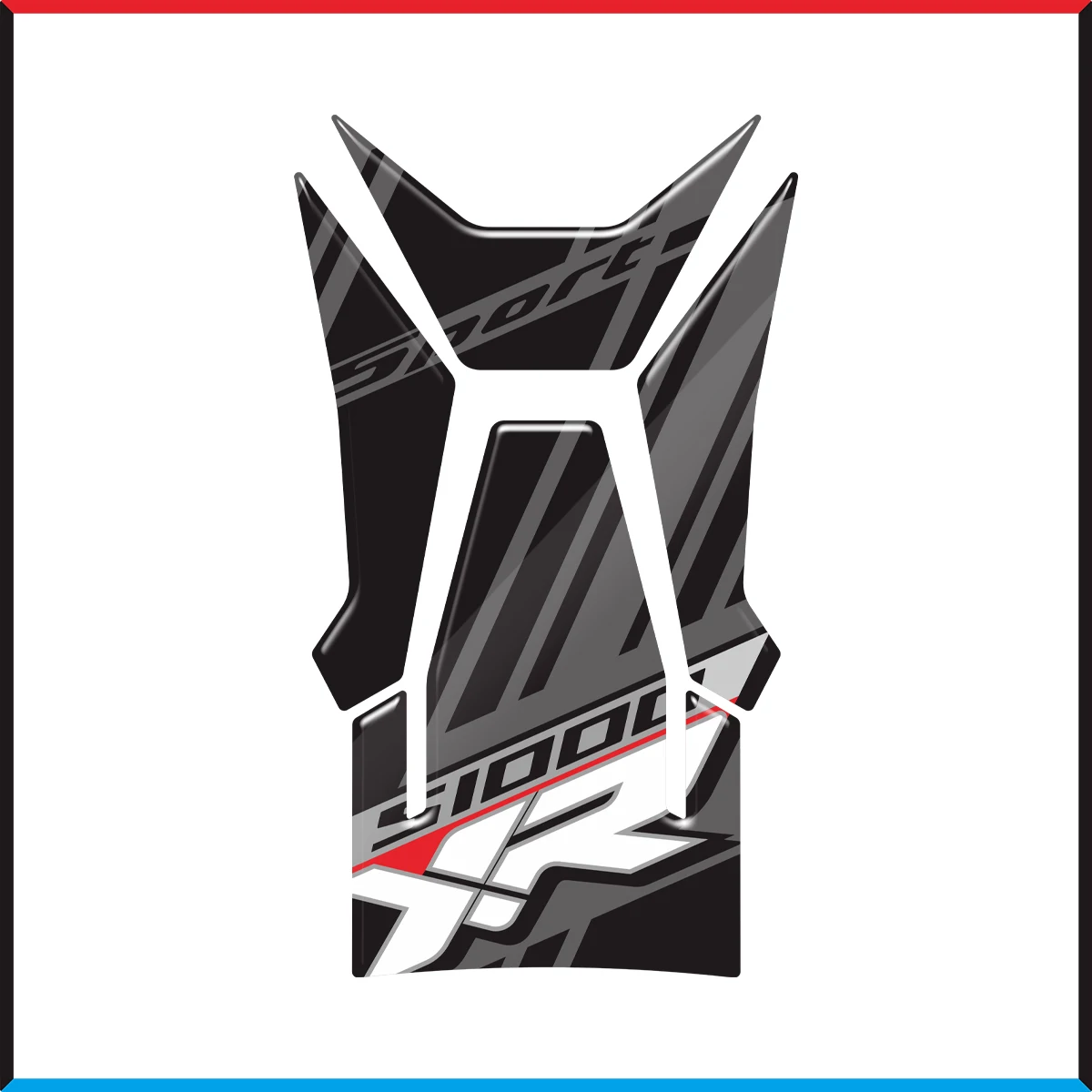 

3D carbon fiber Resins Gas Tank Pad Decal For BMW S1000XR S1000 XR 2020 2021 Motorcycle Protection Sticker