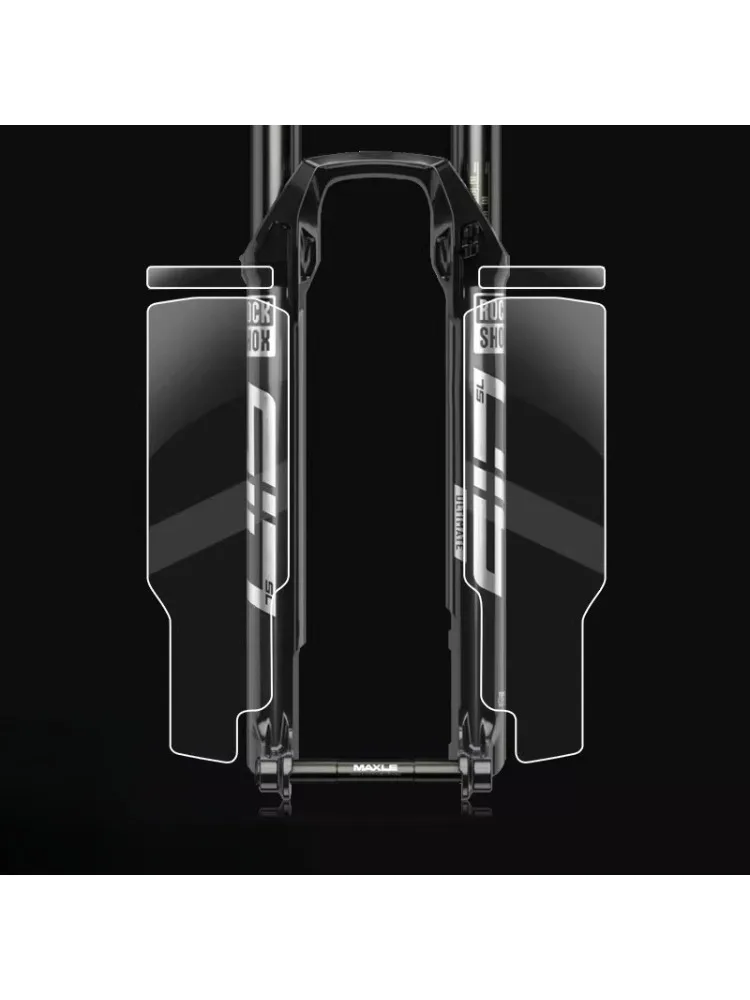 AliExpress NONE Mountain Bike Front Fork Protective Sticker MTB Repair Scratch Decals Cycling Anti-Scratch Tape Cycle Waterproof TPU Film