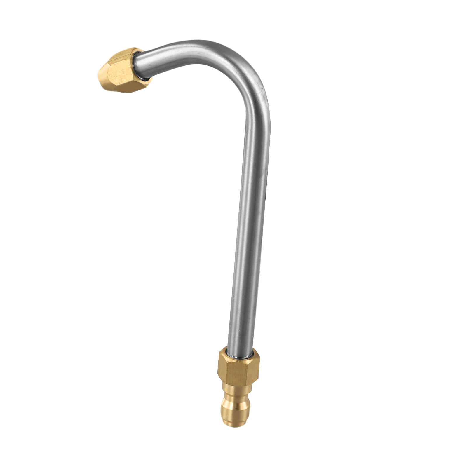 Pressure Car Washer Angled Lance Extension Spray Wand Nozzle Improve Work Efficiency with UShape Design 17cm Length