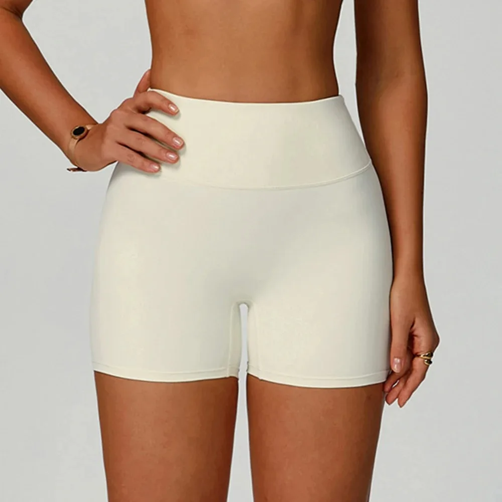 

Women Yoga Shorts High Waist Workout Fitness Lift Peach Butt Sports Short Tights Gym Running Body Shaper Pants Casual Sportswear