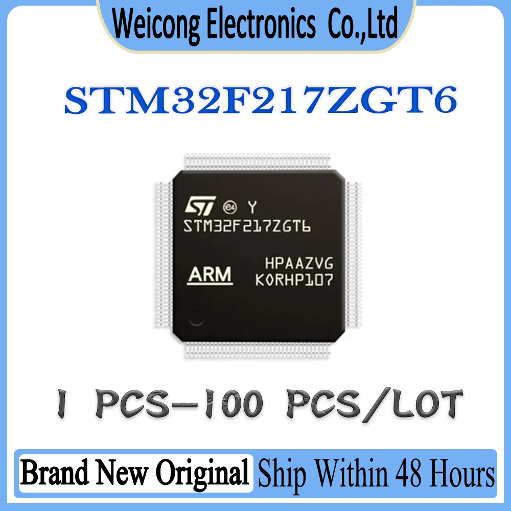 New Original STM32F217 STM32F217ZGT6 STM32F217ZGT STM32F217ZG STM32F217Z STM32F STM32 STM IC MCU LQFP-100 Chipset