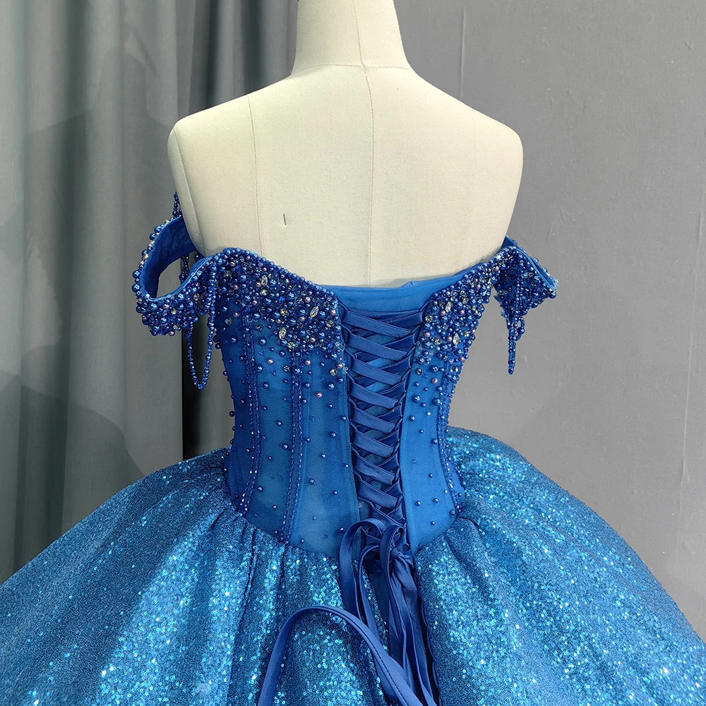 Jancember Classic Customization Quinceanera Dresses For Gril Ball Gown Sweetheart Beading Lace Up Pleat Vestidos De Xv DY6628