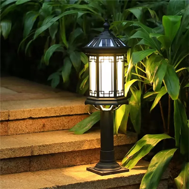 ANITA-Lampe LED Solaire d'Extérieur, Imperméable, Luminaire Décoratif d'Nik, Idéal pour une Villa, un Jardin, une Cour, un Quartier Résidentiel