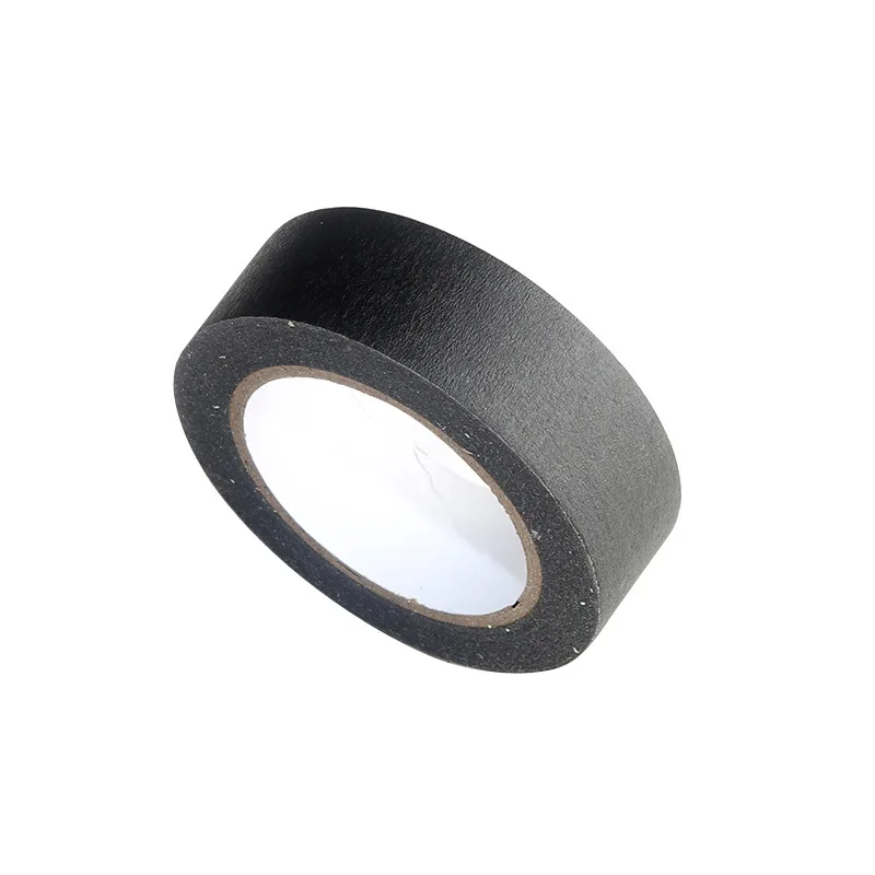 مسمار الفن مكافحة الخبز الشريط الأسود الأسود اخفاء إصبع ورقة الشريط ملصق عزل تعتيم مسمار أداة مبهمة قفازات واقية لليد