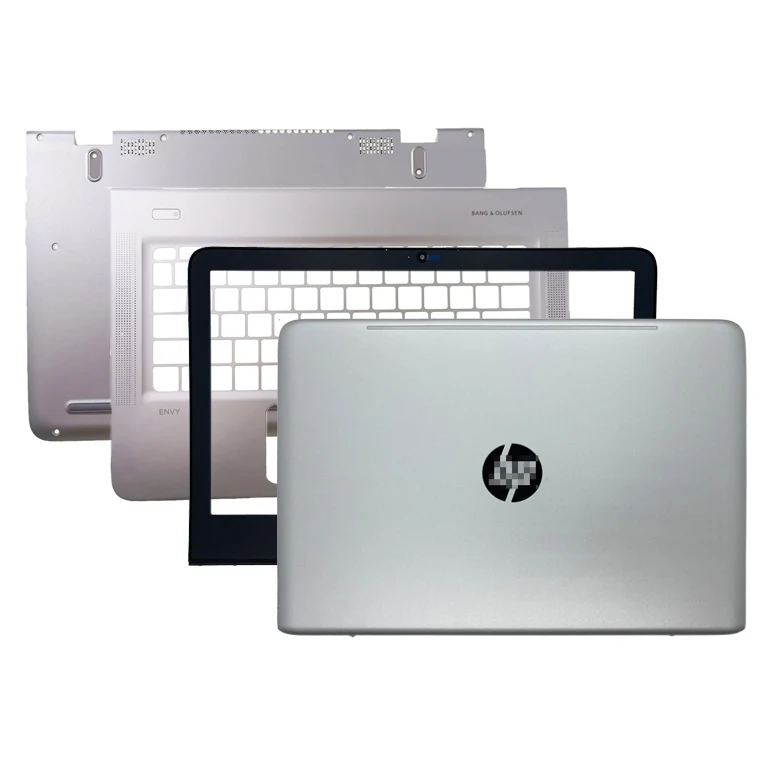 

For HP Envy 13 13-D TPN-C120 829288-001 Laptop LCD Back Cover LCD Front Bezel Palmrest Bottom Case Silver Top Case A B C D