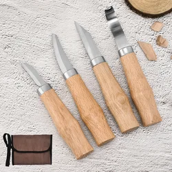 Professional Wood Carving Chisel Knife 1/7PCS Hand CarvingTool Set Basic Detailed Carving Woodworkers Gouges Multi DIY Knives