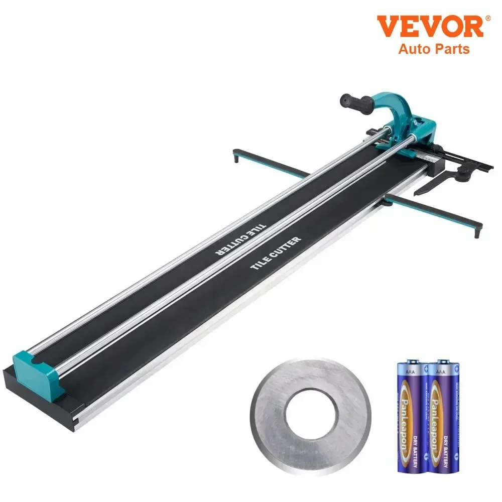 VEVOR Manual Tile Cutter48 inch Porcelain Ceramic Tile Cutter with Tungsten Carbide Cutting Wheel Infrared Positioning