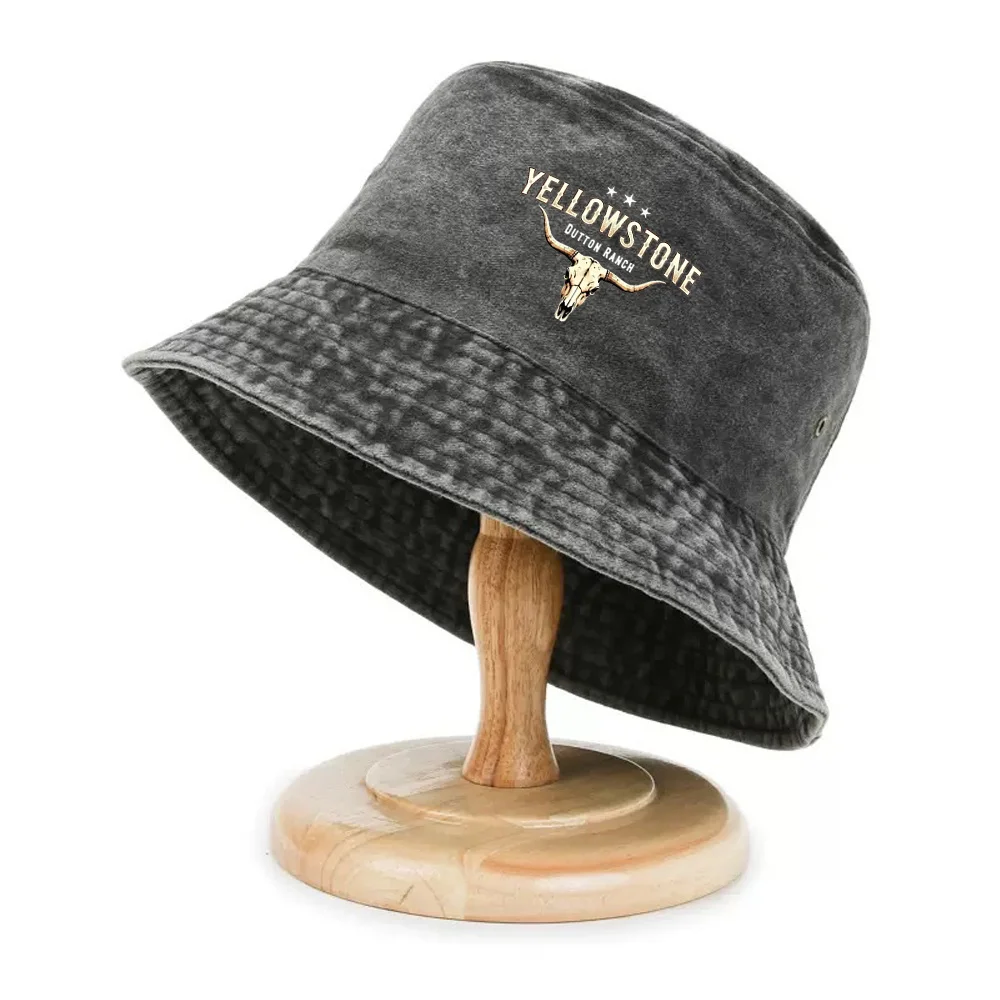 a Classic Yellowstone Hat, a Stylish Bucket Hat That Is Lightweight And Breathable, Perfect for Outdoor Activities And Suitable