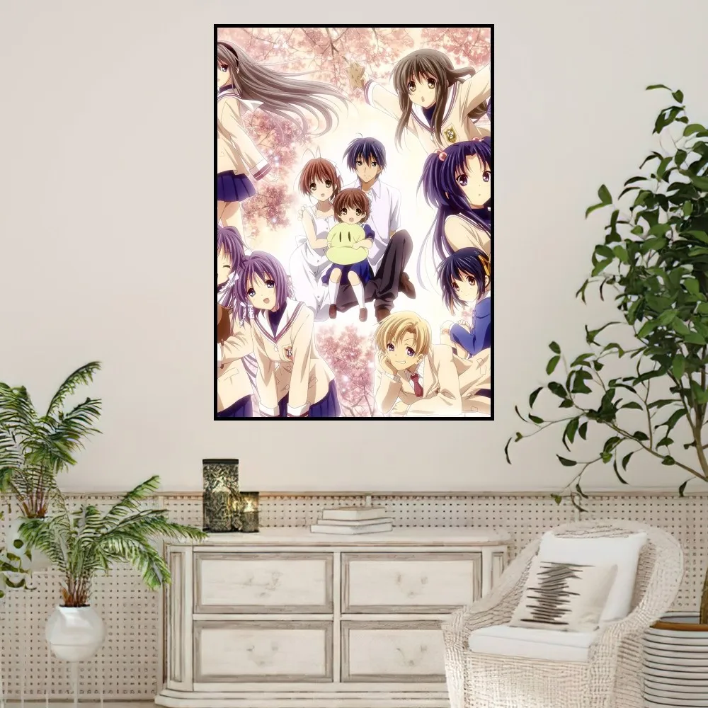 bilibili Anime Clannad After Story Poster Prints Wall Sticker Painting Bedroom Living Room Decoration Office Home Self Adhesive