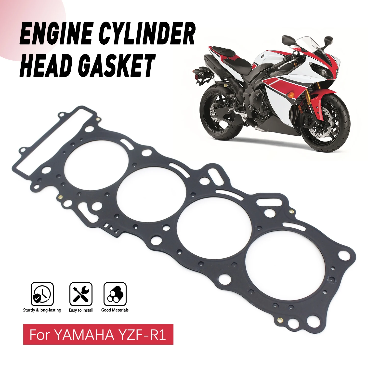 For Yamaha YZFR1 YZF-R1 YZF R1 2009 2010 2011 2012 2013 2014 14B-11181-00-00 Motorcycle Parts Cylinder Head Valve Cover Gasket