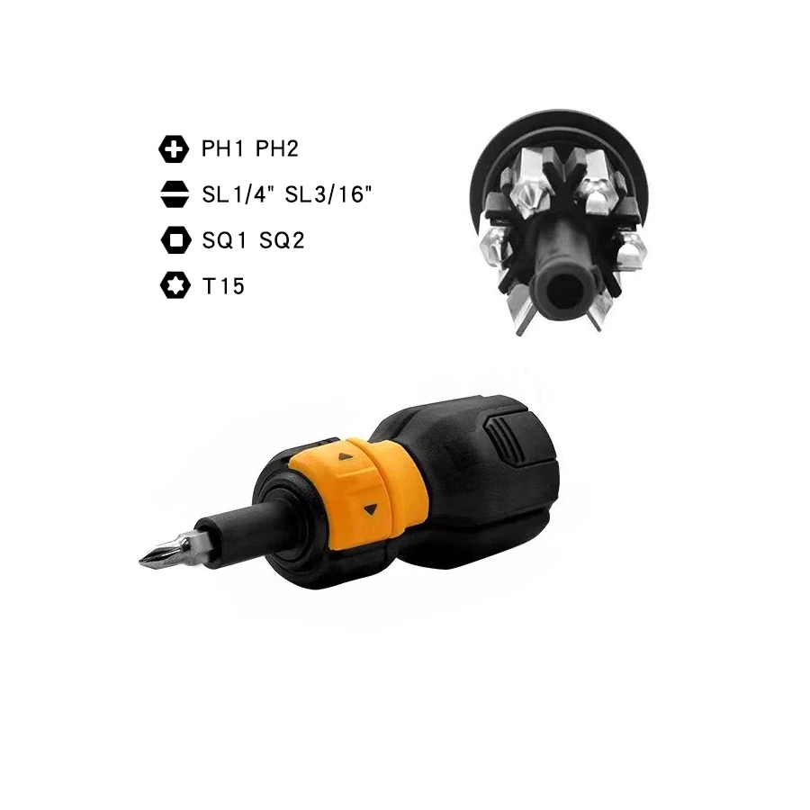 Imagem -04 - Toughbuilt Tb-h5-mr11tb-h5-mr30 14 Bits Chave de Fenda Catraca Conjunto Chave de Fenda Ferramentas Manuais Feitas de Aço s2