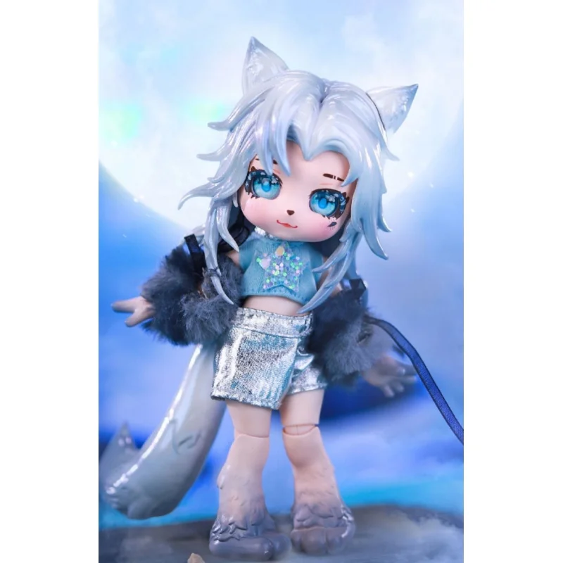 MAYTREE The Book of Beasts Series  Blind Box Toys Cute Action Anime Figure Kawaii Mystery Box Model Designer Doll