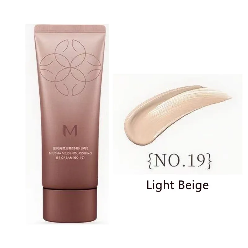 MISSHA Meisi Nourshing BB Cream 30mL #19 Light Beige New Version Face Concealer Makeup Contour
