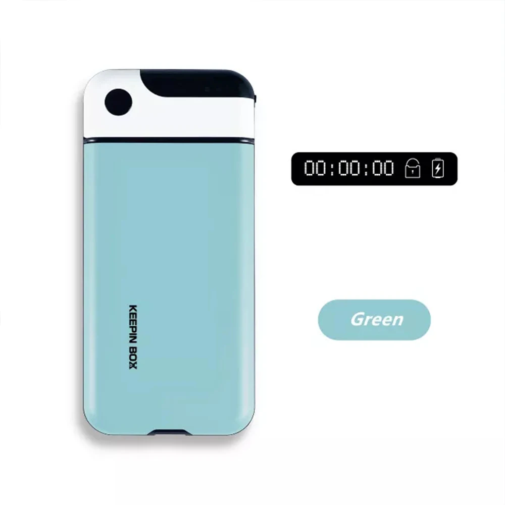 Timer Locking Box Smartphone Lockbox Plastic ABS Timed Lock Box for Cell Phones Students Timing Lock Mobile Phone Case