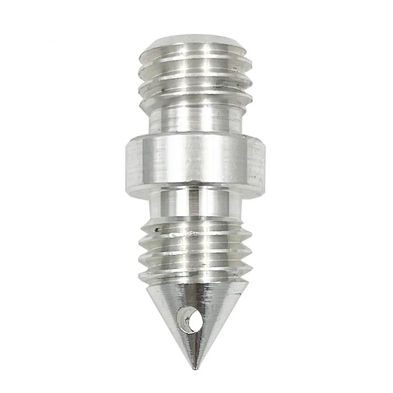 Mini Foot Screw Feetscrew for Prism Carbon Fiber Centering Pole Rod Thread 1/4 5/8 Inch M8 M10 Multiple Specifications 1Piece