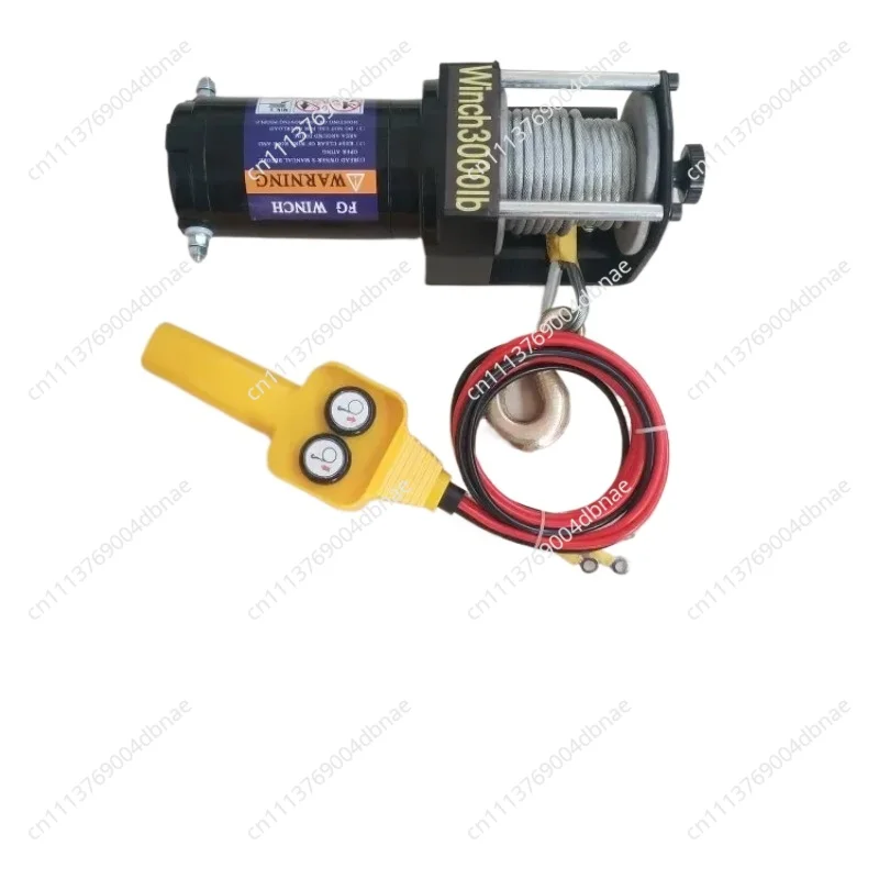 60V Electric Winch Car Crane Off-Road Vehicle Traction Small Crane for Automotive Recovery