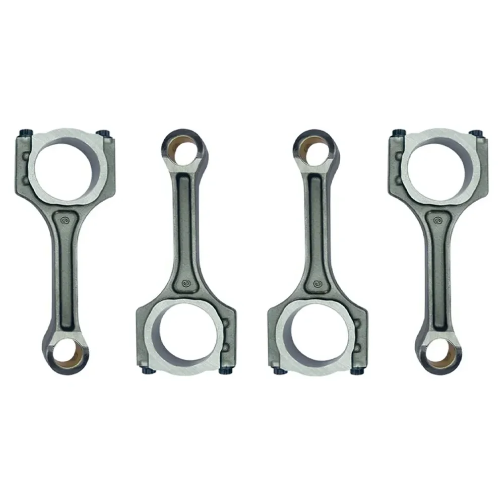 4 قطعة ربط Con Rod مجموعة جديدة تناسب هيونداي سانتا سوناتا توكسون كيا أوبتيما 2.4L 2.4L T L4 الغاز DOHC 10-22 G4KJ 23510-2G500