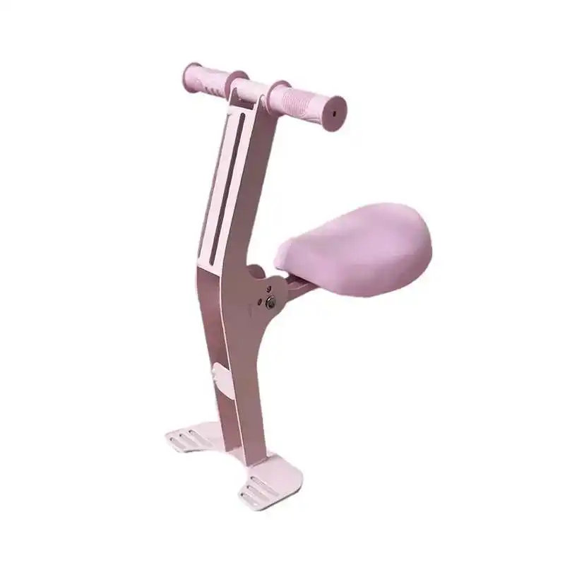 

Electric bicycle child seat front foldable universal baby walker accessories small stool screw fixed guardrail
