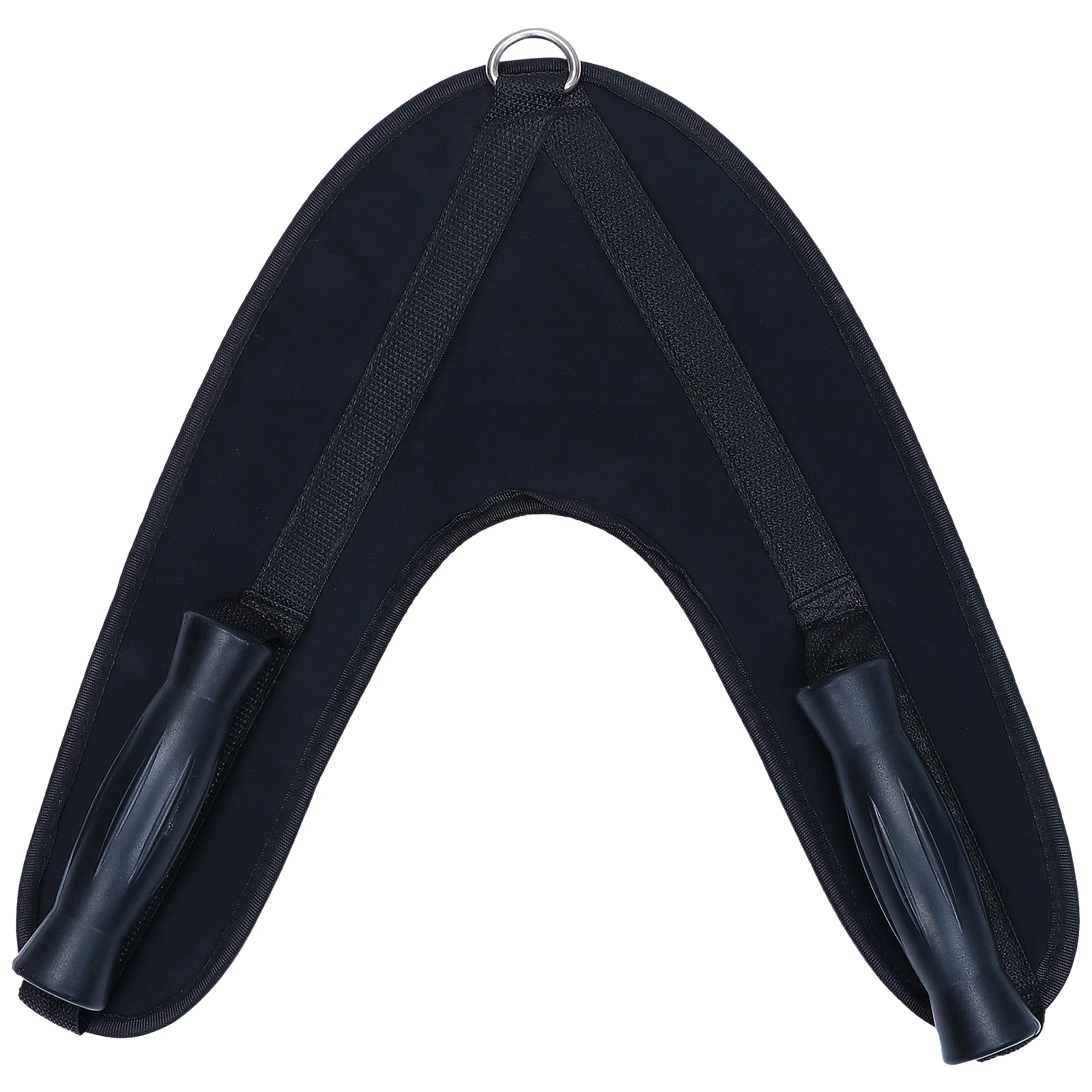 

HighQuality Abdominal Fitness Strap WidePadded Harness NeckBackProtection ErgonomicHandle DurablePVC NylonMaterial VShapeCrunch