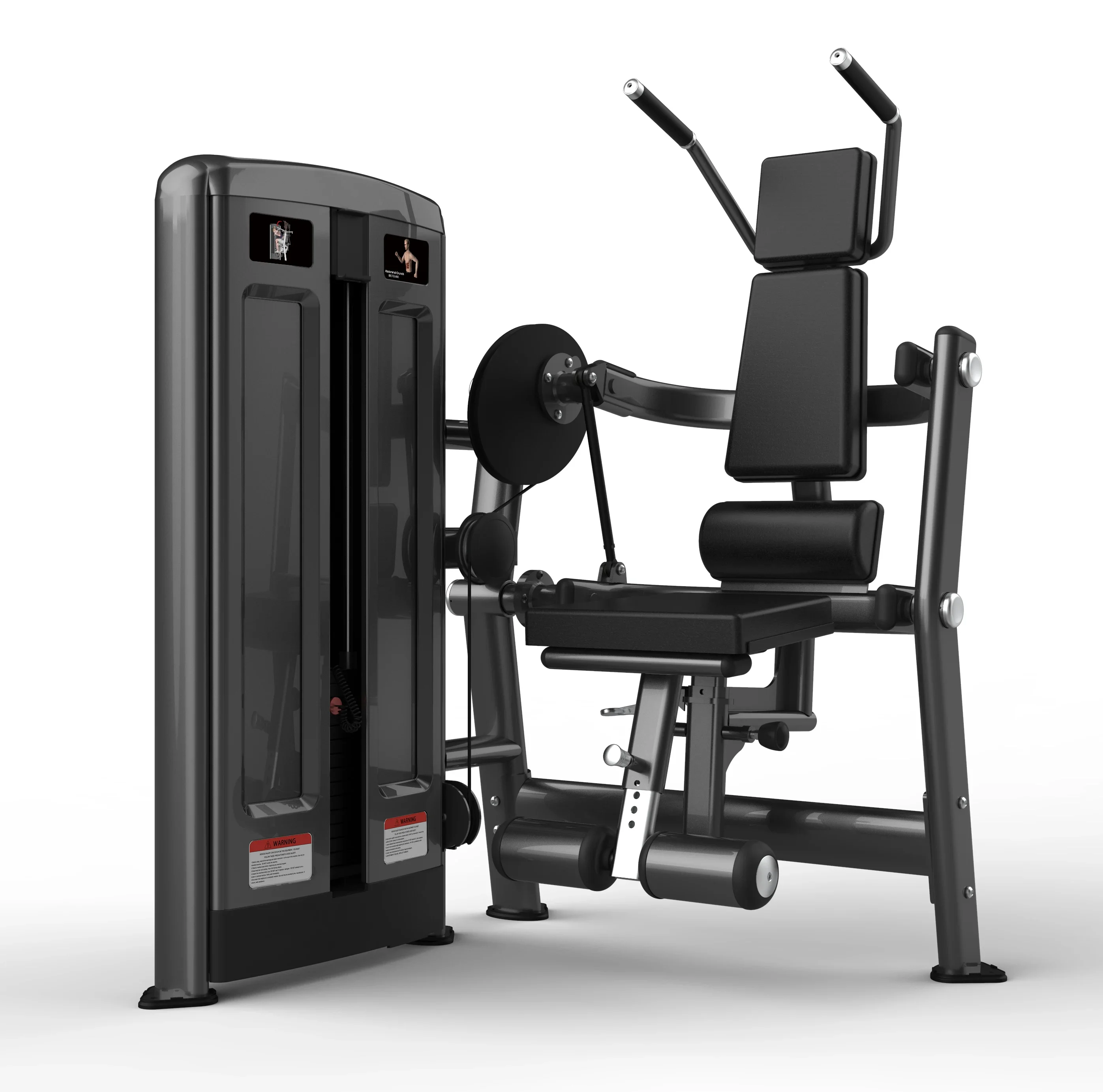 

Professional Bodybuilding Fitness Equipment Pin-loaded Abdominal Crunch Machine Gym Center Machine