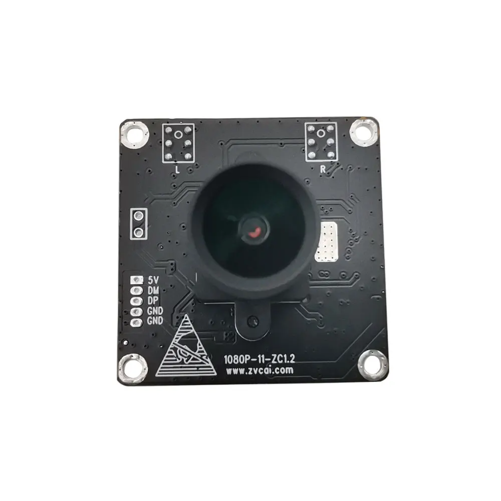 1/2.9 Inch Sensor CMOS GC2053 1080P 30FPS DFOV 123° Fixed Focus 2MP USB FHD Camera Module