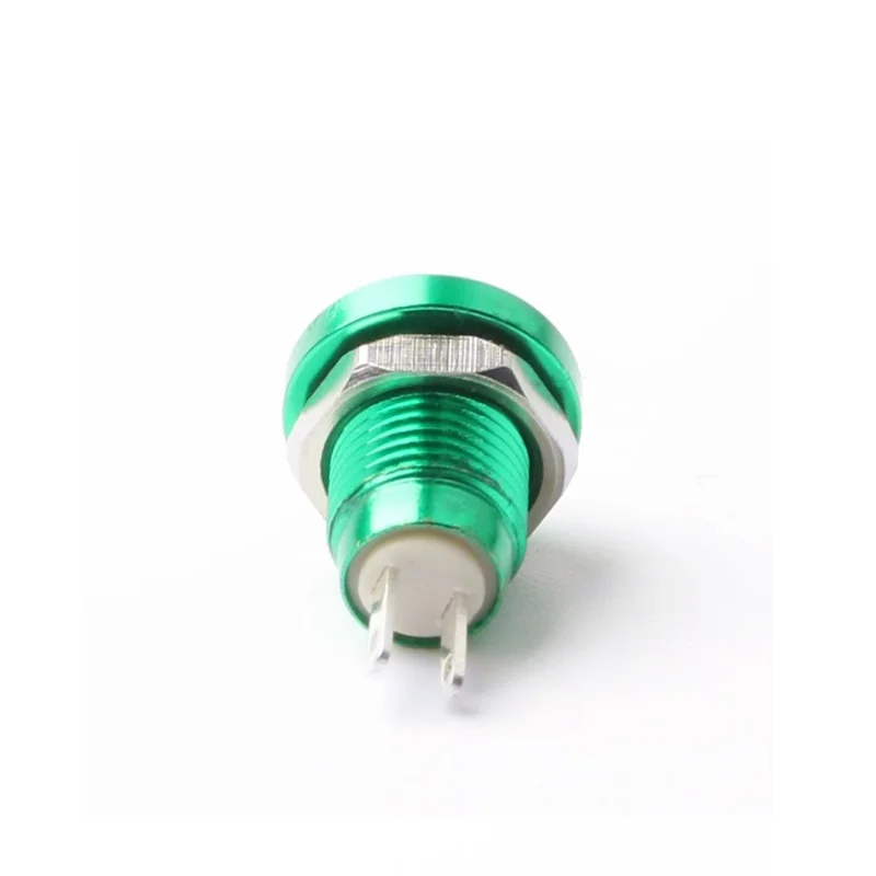 1/10/50PCS No Led 8mm Impermeabile Momentaneo Campanello In Metallo Interruttore di Pulsante Auto Motore Avviamento Automatico di Avviamento