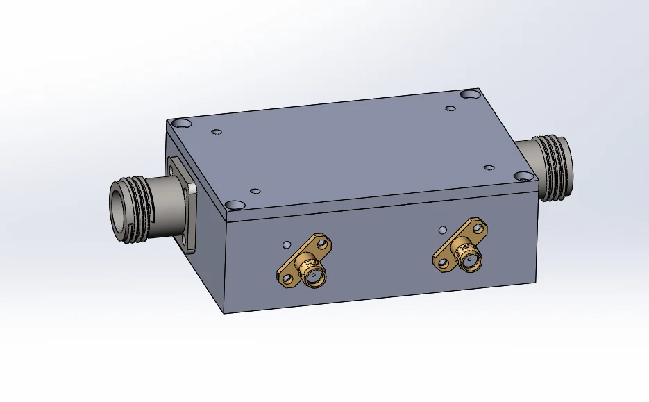 Acoplador Direcional Duplo de Alta Potência hf 1mhz 30 30mhz 200w