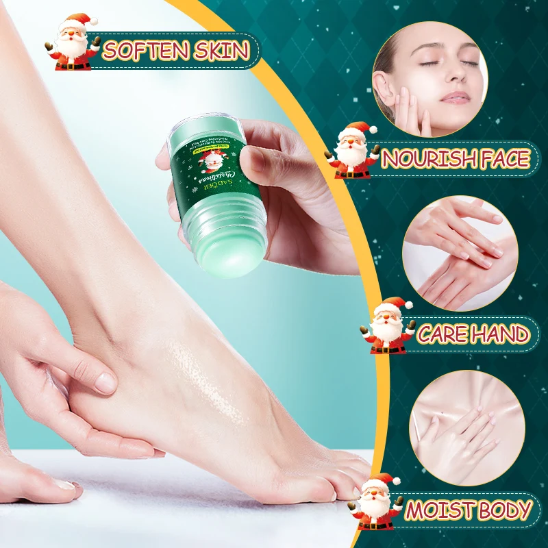 Avocado Hyaluronic Acid Solid Moisturizer Stick Portable Face Cream Deep Hydration Non Greasy All Skin Types Winter Christmas