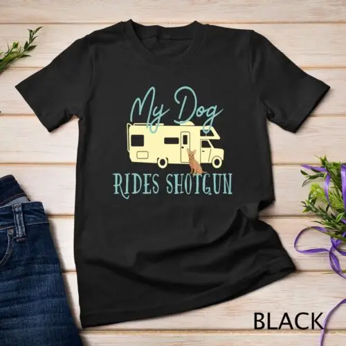 Chihuahua Gifts Dog RV Camping Travel Trailer Unisex T-shirt