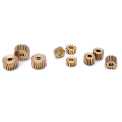 0.3M 16/17/18/19/20/21/22/23 Teeth Copper Gear 1.5/2/3/4mm Hole DIY Model