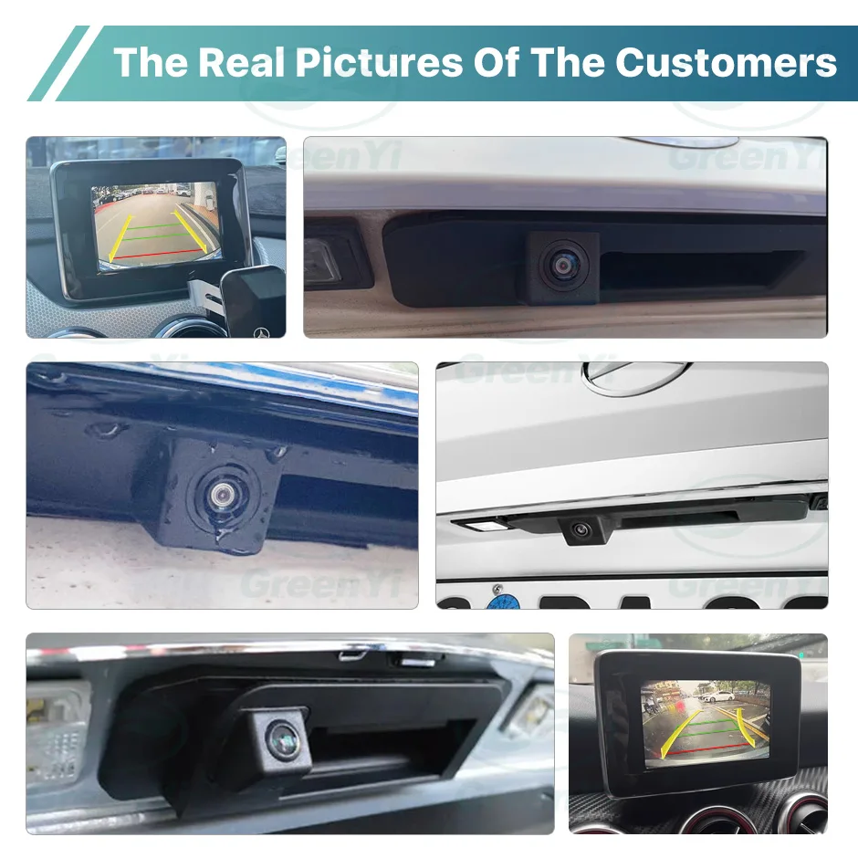 Rückfahrkamera für Mercedes Benz GLK GLA GLC GLE ML A180 A200 CLA W117 W205 W212 W166 W246 W204 Vito W447 CDI X204