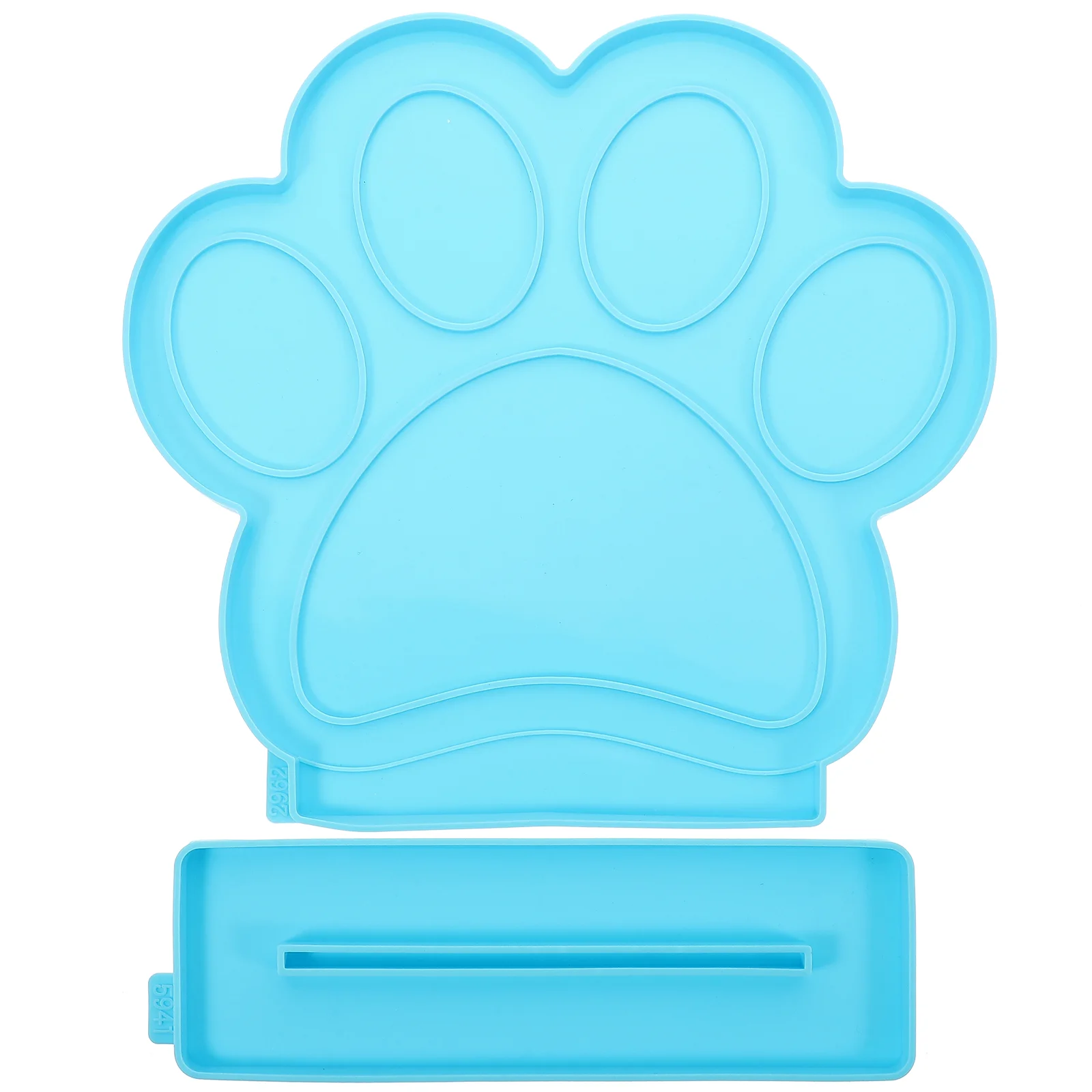 Dog Paw Photo Frame Die Silicone Molds Shell Practical Pendant for DIY Flexible Manual Epoxy