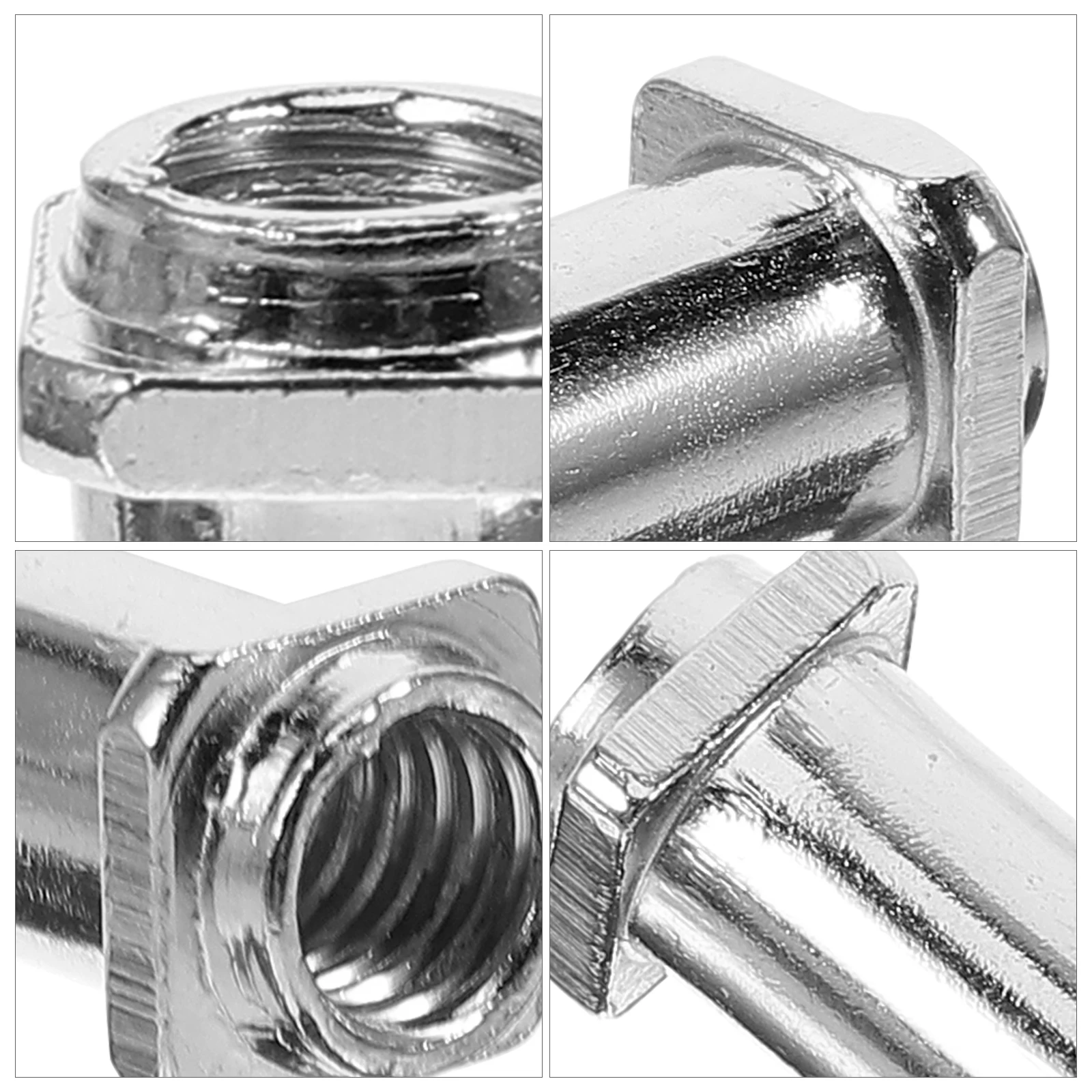 

20pcs Drum Screw Nut M5 5MM Silver Replacement Tension Rod Lug Swivel Nuts Bass Snare Tom Accessories Spare Parts