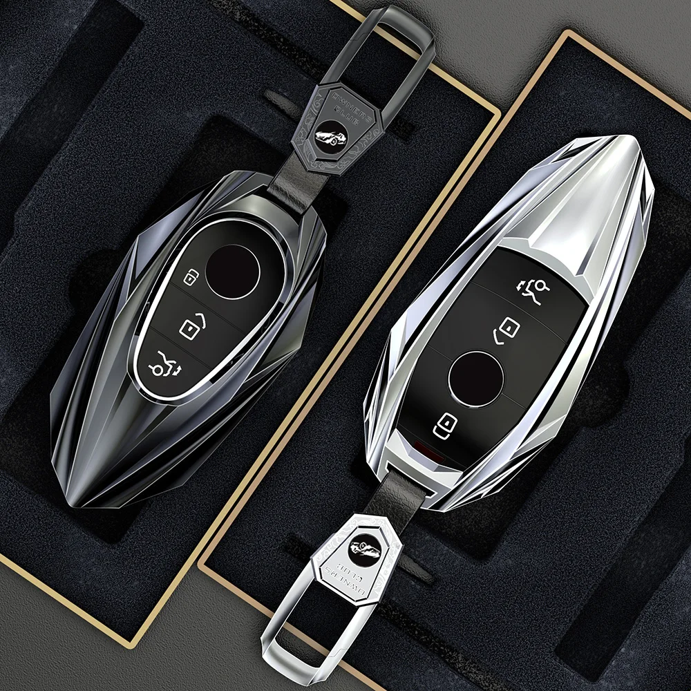 

Fashion Car Remote Key Case Cover Shell For Mercedes Benz A C E S G Class GLC CLE CLA GLB GLS W177 W205 W213 W222 X167 AMG