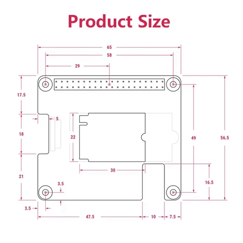 Для Raspberry Pi 256 ГБ SSD-комплект M.2 HAT + NVME SSD, совместимый с Pcie Gen3 для Raspberry Pi 5