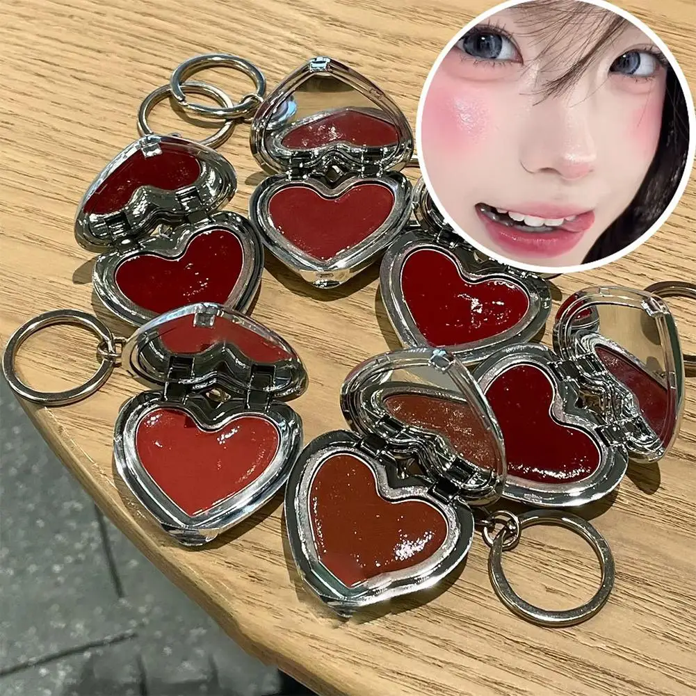 Crème de blush Water Glaze, rouge rose naturel, gloss humide, illumine naturellement les lèvres et la texture, teinte pour les joues, maquillage hydratant Bl S8S8