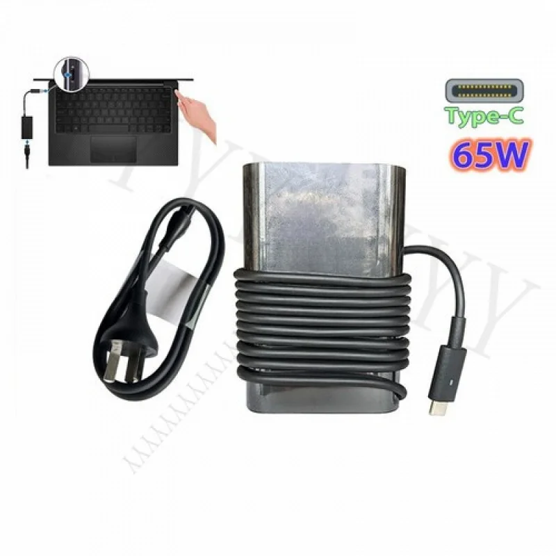 

Y+New For Dell Inspiron 5410 7415 2-in-1 Type C USB-C AC Adapter 65W 20V 3.25A