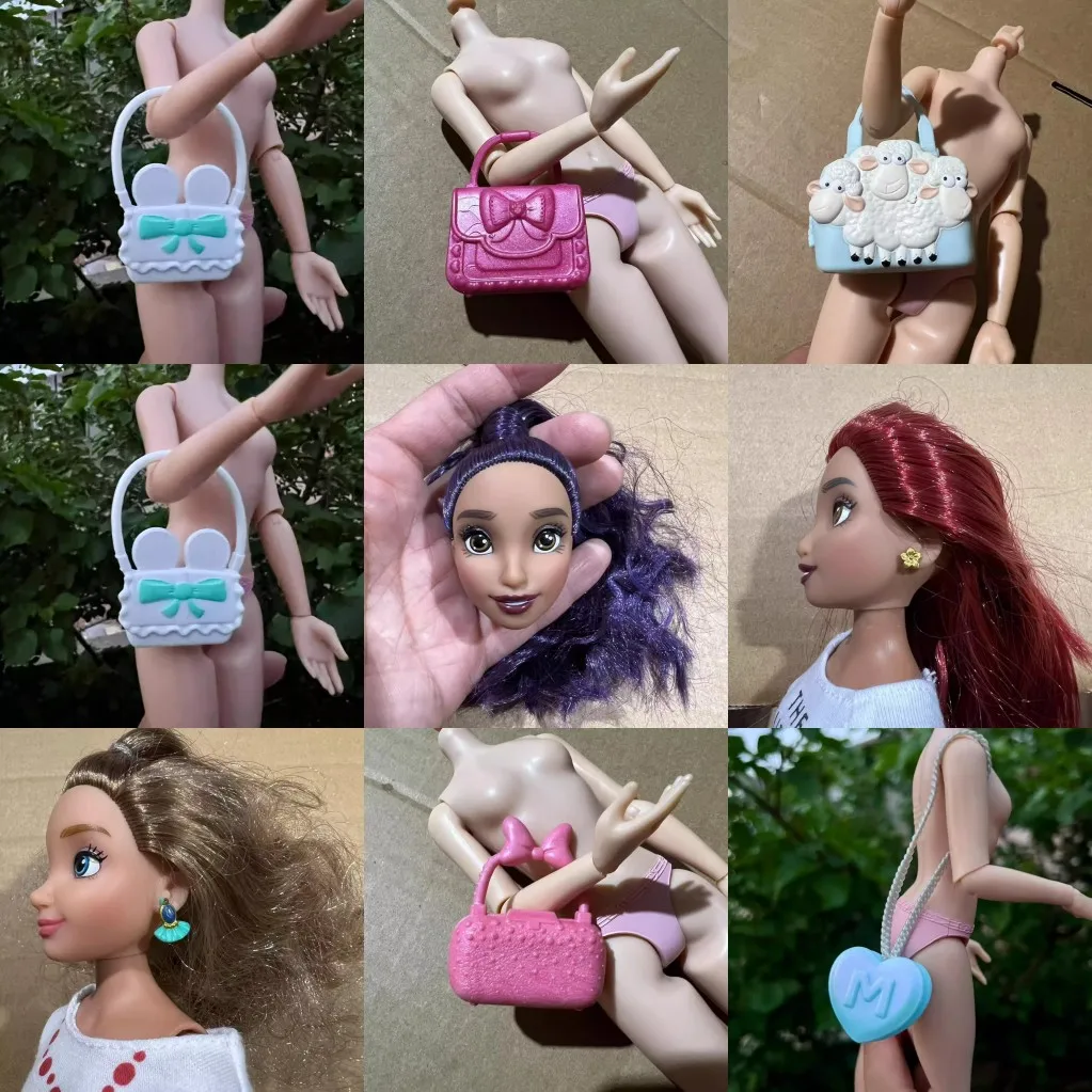 002 aiyi oferta especial presente original de acessórios para meninas corpo articulado móvel princesa 1/6 leqimowan