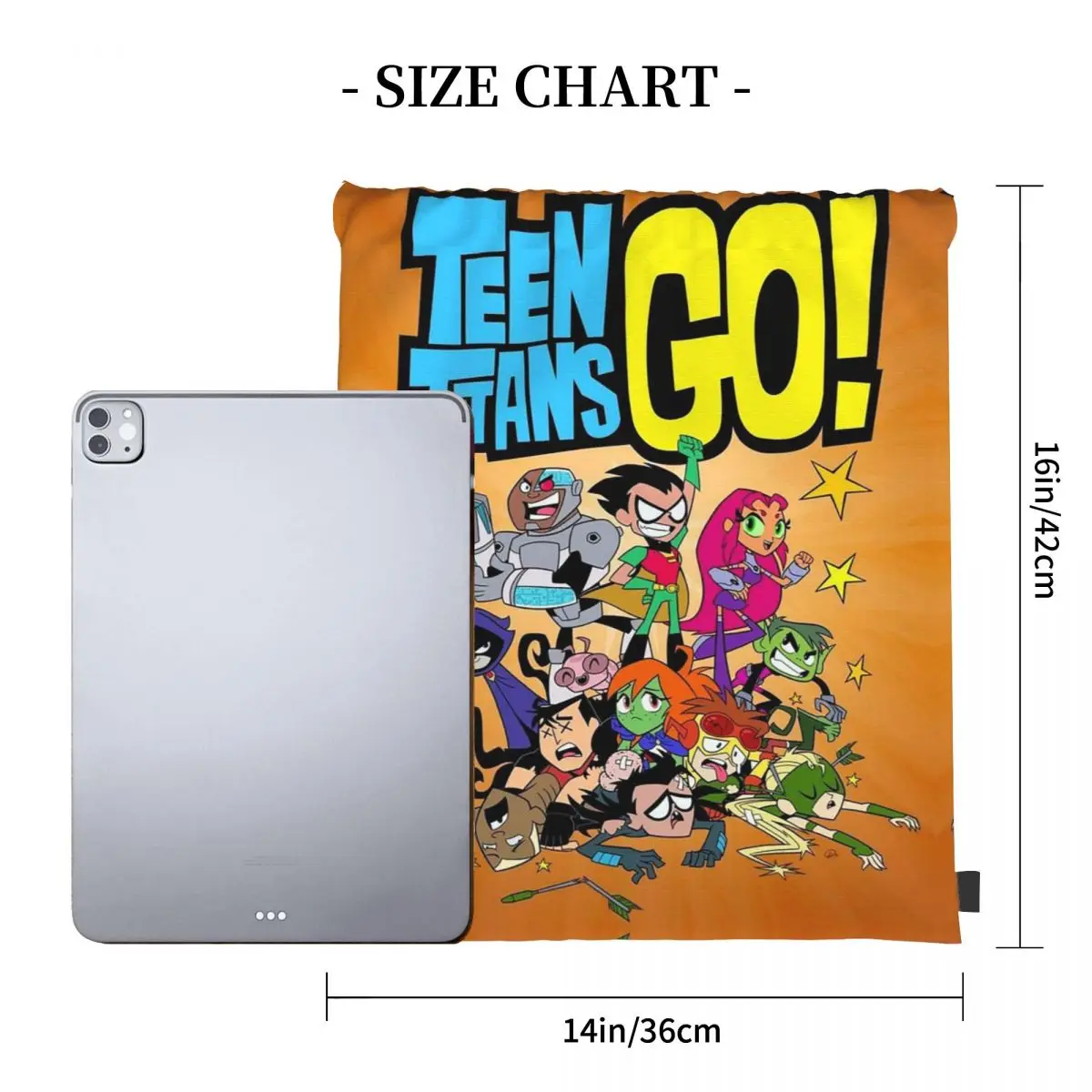 حقائب ظهر Teen Titans Go Team، حقائب ظهر عصرية محمولة برباط، حقيبة رياضية، حقائب كتب لطلاب السفر