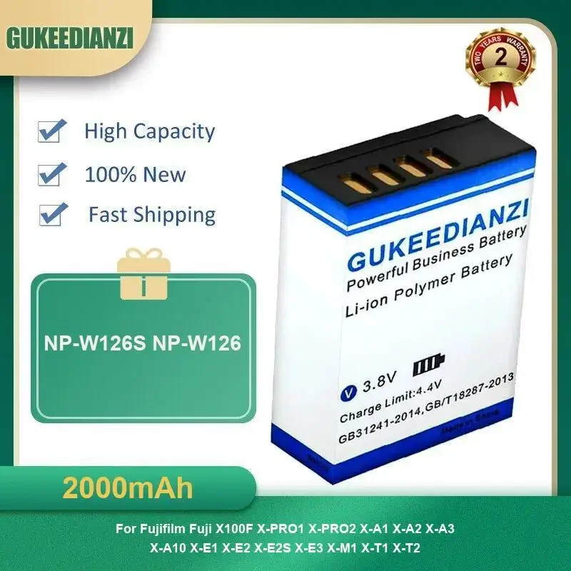2000Mah NP-W126S NP… - image