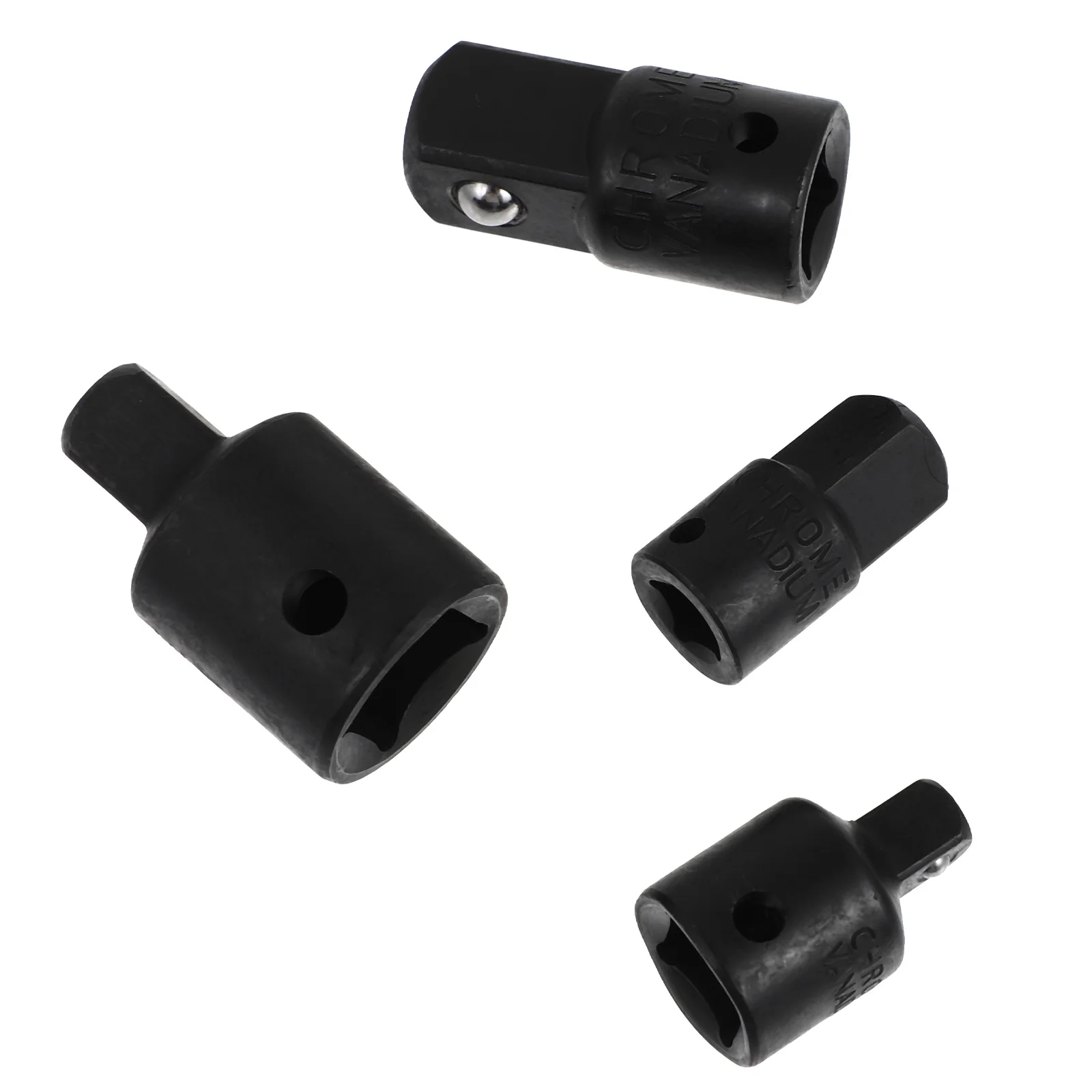 

4 Pcs Plug Steel Ball Sleeve Practical Socket Adapters Single-head Wrench Child