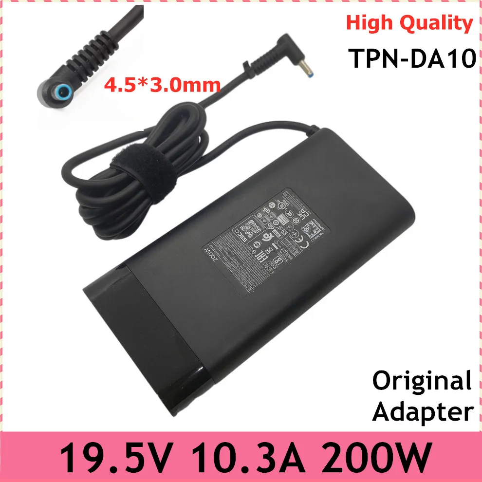 

TPN-DA10 AC Adapter 19.5V 10.3A Power Supply 200W For HP Pavillion Gaming 17 G7 Omen 15 SERIES 15-DC0030NR ZBOOK 17 G4 TPN-Q229