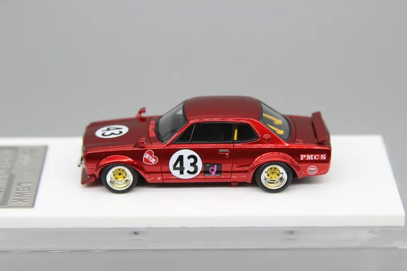 Fuelme 1/64 スカイライン GT-R KPGC10 LB 合金製おもちゃの自動車 ダイキャストメタルモデル ギフト