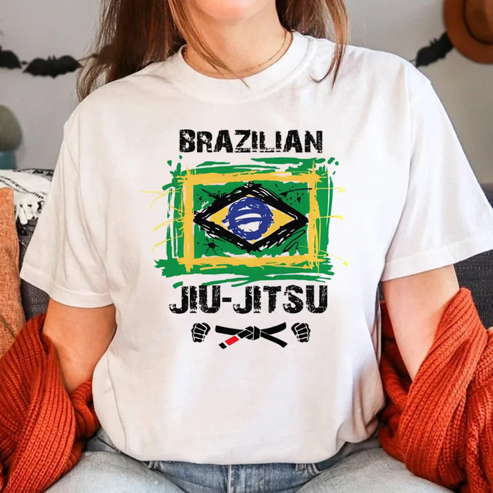 Bjj Jiu Jitsu top women Japanese harajuku t-shirts female Japanese manga comic clothes