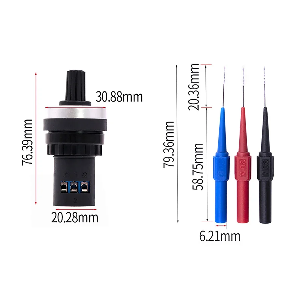 جهاز اختبار دوائر السيارات ، مولد تناظري ، جهاز محاكاة مقاومة الإشارة ، أداة تشخيص الوقود ، 12 فولت