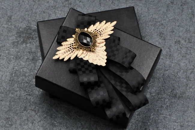 Britischen Neue Stil Rot Schwarz Retro Plaid Fliege für Männer Kleid Business Hochzeit Bräutigam Besten Mann Hochzeit Bowtie Schmuck zubehör – Detail 7