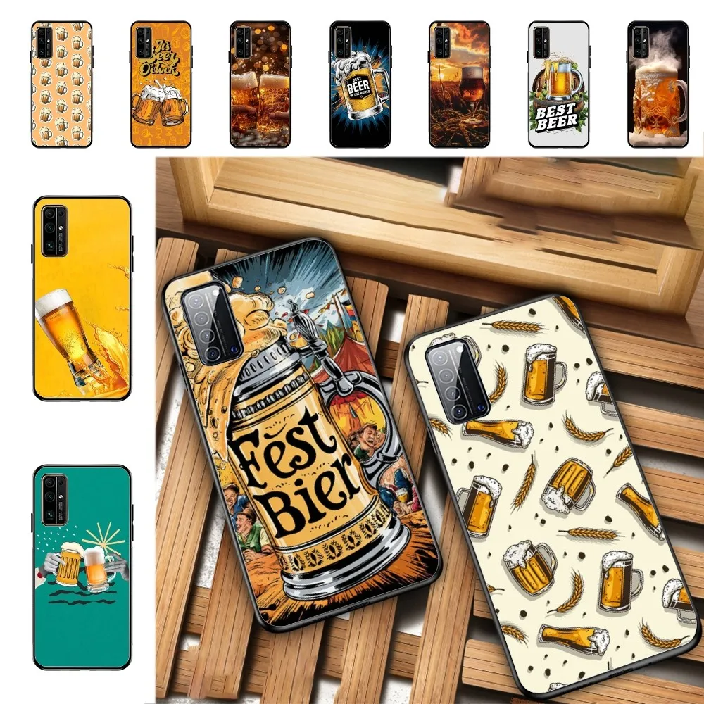 Funda de teléfono con Alcohol y cerveza para Huawei Honor 10 Lite 9 20 7A 9X 30 50 60 70 Pro Plus, funda de silicona suave