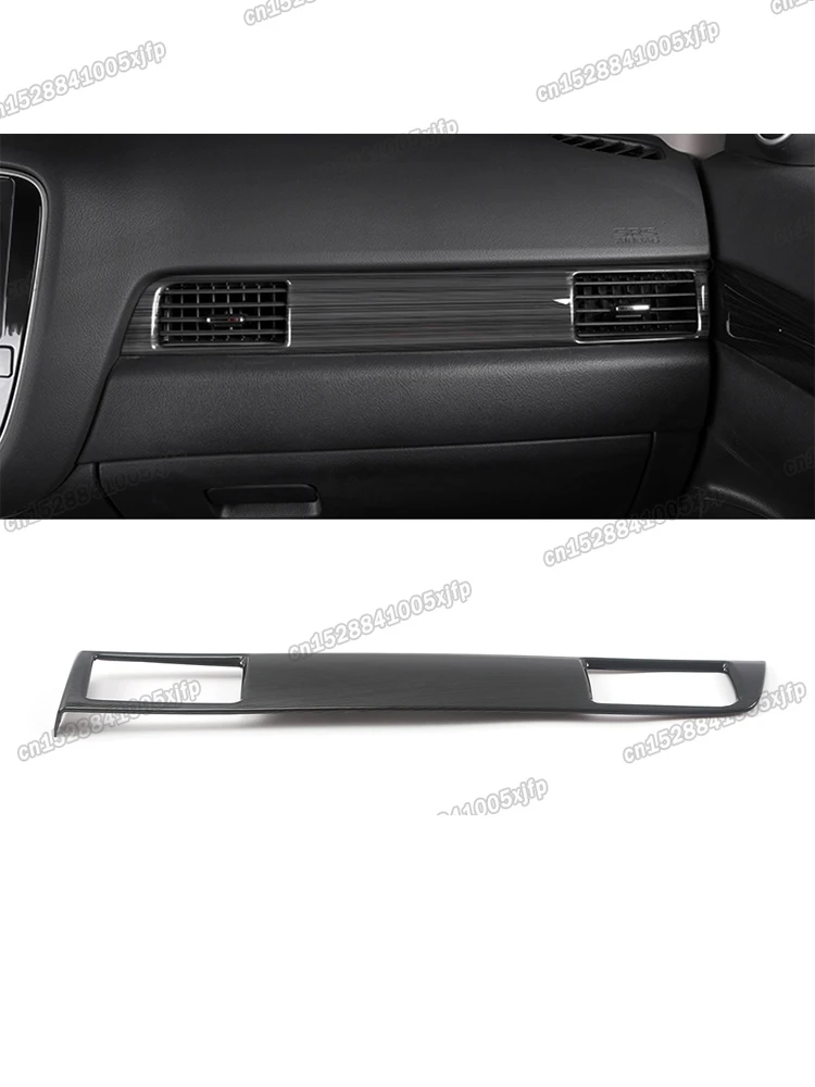 car dashboard strip trims for mitsubishi outlander 3 2013 2014 2015 2016 2017 2018 2019 2020 2021 2022 accessories decoration